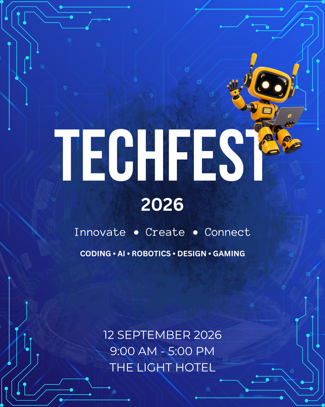 TECHFEST 2026 event poster
